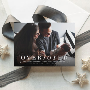 Faire-part de naissance photo de vacances