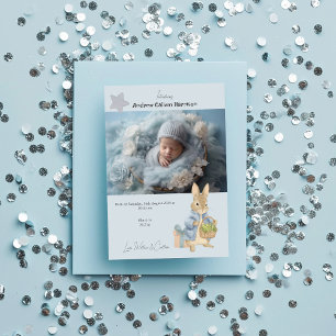 Faire-part de naissance photo Peter Rabbit