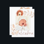 Faire-part de naissance photo pour bébé Lion migno<br><div class="desc">Un rapport qualité-prix BUDGET alternative sur une taille plus petite 4, 5 x 5, 6" semi-brillant poids 110lbs, qui est d'une épaisseur similaire à une carte postale (cependant ne convient pas à l'utilisation comme carte postale.) VEUILLEZ NOTER qu'il y a UN invitation par feuille. Faire-part de naissance photo de bébé...</div>