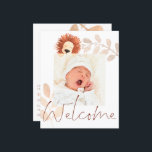 Faire-part de naissance photo pour bébé Lion migno<br><div class="desc">Un rapport qualité-prix BUDGET alternative sur une taille plus petite 4, 5 x 5, 6" semi-brillant poids 110lbs, qui est d'une épaisseur similaire à une carte postale (cependant ne convient pas à l'utilisation comme carte postale.) VEUILLEZ NOTER qu'il y a UN invitation par feuille. Faire-part de naissance photo de bébé...</div>