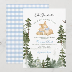 Faire-part de naissance pour garçon Baby Shower De