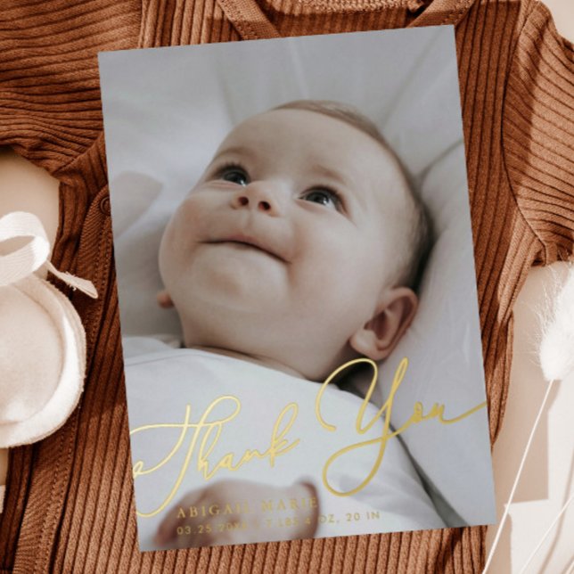 Faire-part de naissance simple et élégant pour béb (Créateur téléchargé)