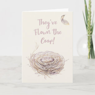 Faire-part de nid vide