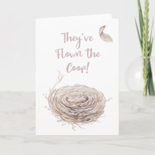 Faire-part de nid vide