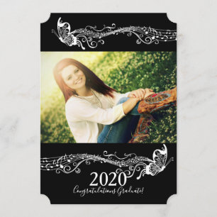 Faire-part de photos pour étudiants en musique pap