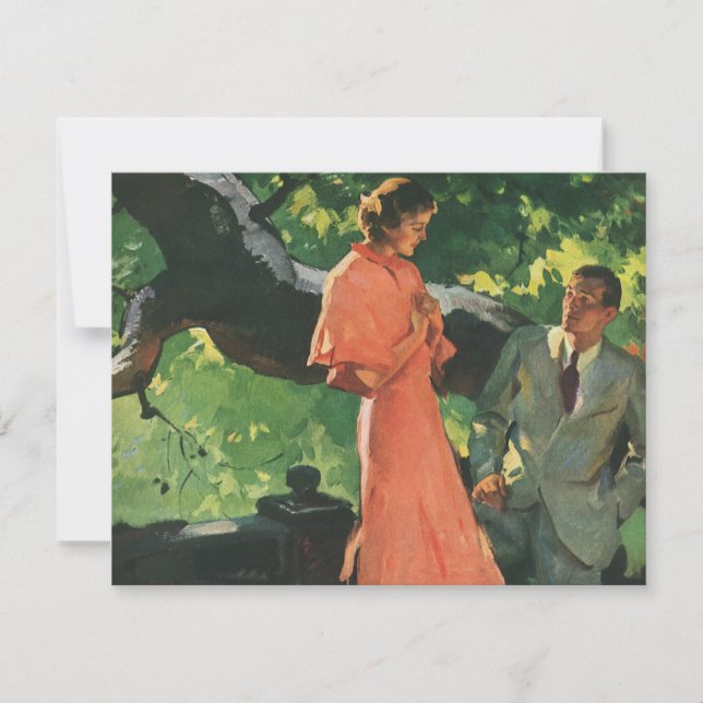 Faire-part de proposition de mariage romantique vi (Devant)