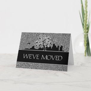 Faire-part de réinstallation d'entreprise