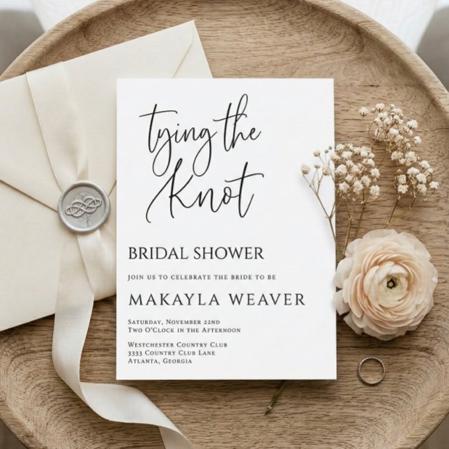 Faire-Part de Remise de Cadeaux de Mariage Minimal (Créateur téléchargé)