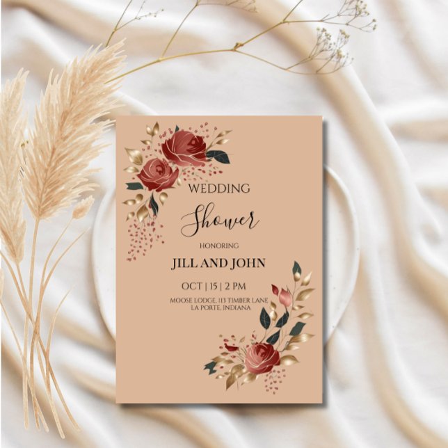 Faire-part de Remise de Cadeaux de Mariage Moderne (Créateur téléchargé)