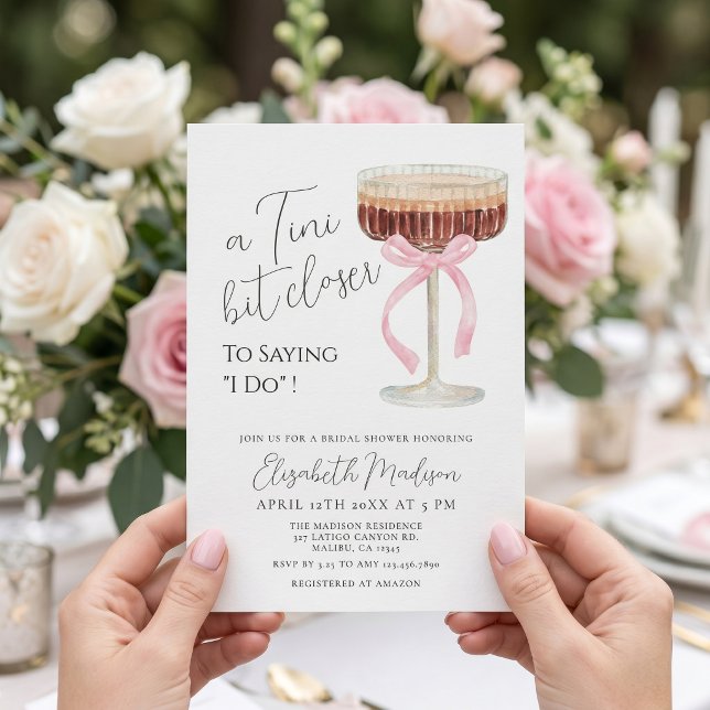 Faire-Part de Remise de Cadeaux de Mariée Tini Bit (Créateur téléchargé)