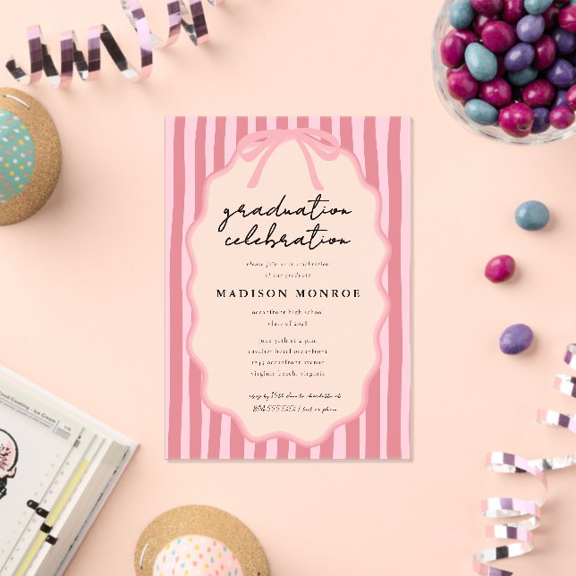 Faire-part de remise de diplôme à l'arc moderne do (Insitu (Célébration))