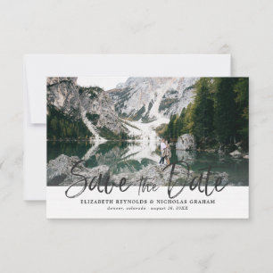 Faire-Part de Réponse de Photo de Lettre Manuscrit