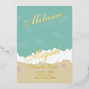 Faire-part de sauvegarde de la plage Ampersand pr