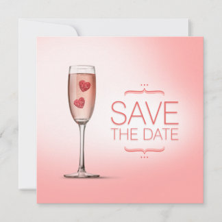 Faire part de Save the Date Love Potion Rose