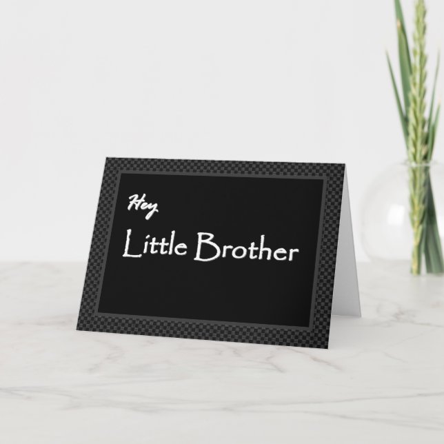 Faire-part de témoin personnalisable V2 pour FRÈRE (Devant)