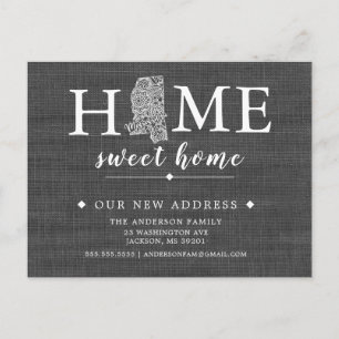 Faire-part de transfert de l'état MISSISSIPPI Cart