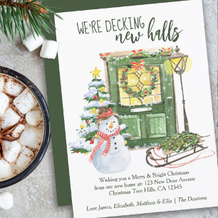 Faire-part Décoration de nouveaux halls Annonce de déménageme