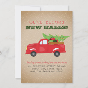 Faire-part Découvrir les nouvelles salles Vacances de Noël po