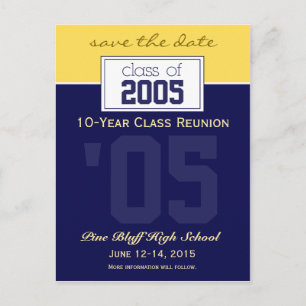 Faire-part d'enregistrement de la réunion de class