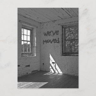Faire-part Déplacement de la carte postale de changement d'ad