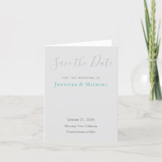 Faire-part Design professionnel mariage Moderne Enregistrer l