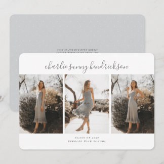 Faire-part d'études tripartites