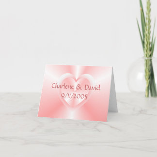 Faire-part deux coeurs