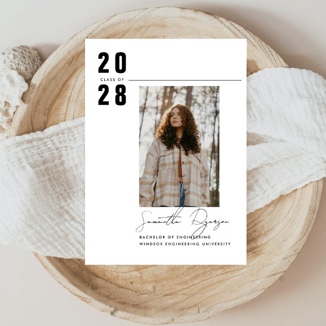 Faire-part d'invitation à la fin de l'année (Front)