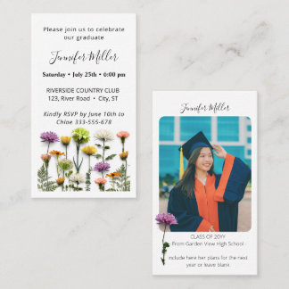 Faire-part d'invitation de la Mini Graduation Part