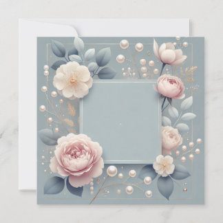 Faire-part d'invitation Quelque Chose de Bleu
