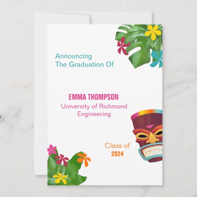 Faire-part Diplôme (Devant)