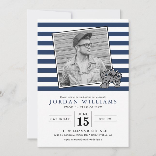 Faire-part Diplômé de la SWOSU (Devant)