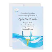 Diplômé de l'école d'infirmières élégant médical