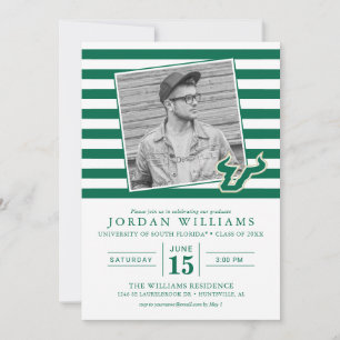 Faire-part Diplômé de l'université de Floride du Sud