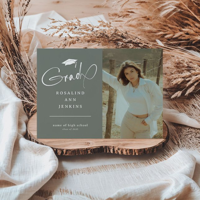 Faire-part Diplôme de photographie moderne (Créateur téléchargé)