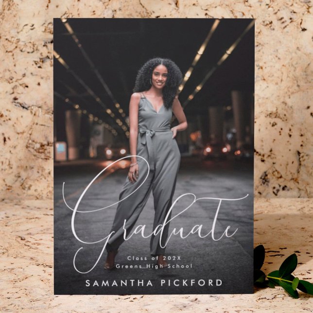 Faire-part Diplôme d'études supérieures personnalisable (Créateur téléchargé)