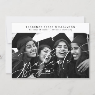 Faire-part Diplômé en calligraphie 2 - Diplôme du Collège de 