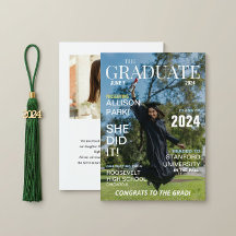 Diplôme photo d'un magazine moderne