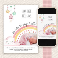 Dites Bonjour Photo Cute Rainbow Nursery Girth Bir