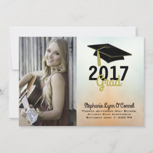 Faire-part d'obtention du diplôme de fin d'études
