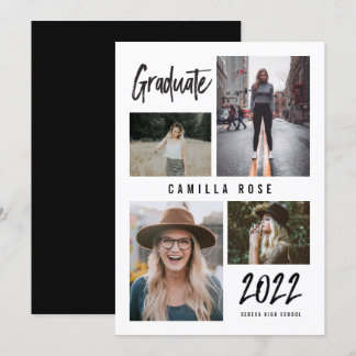 Faire-part d'obtention du diplôme d'études supérie