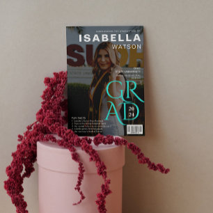 Faire-part d'obtention d'un diplôme de la couvertu