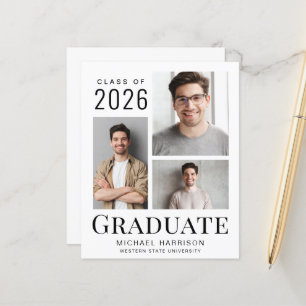 Faire-part d'obtention d'un diplôme de photographi