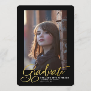 Faire-part d'obtention d'un diplôme d'études supér