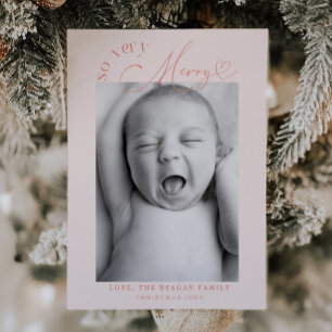 Faire-part Donc très joyeux Noël Pêche à la naissance