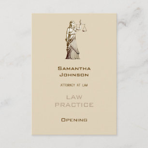 Faire-part d'ouverture d'exercice du droit de