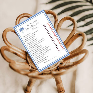 Faire-part Dusty Blue Bride & Groom Fête des mariées