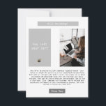 Faire-part E-mail de rappel de panier abandonné<br><div class="desc">Notre Modèle de courriel pour panier abandonné, est spécialement conçu pour les propriétaires de petites entreprises qui cherchent à récupérer les ventes perdues. Avec son design moderne gris et blanc, ce modèle intègre votre logo et vos visuels, améliorant la reconnaissance de marque et captant l'attention de votre public. L'appel à...</div>