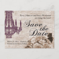 Économies de cru la carte postale de date