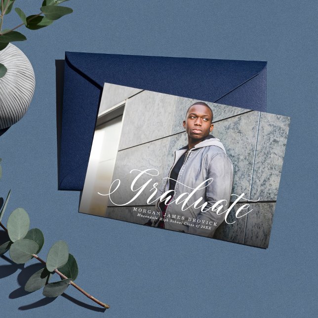 Faire-part Écriture graduée classique alphabet horizontal mar (Créateur téléchargé)